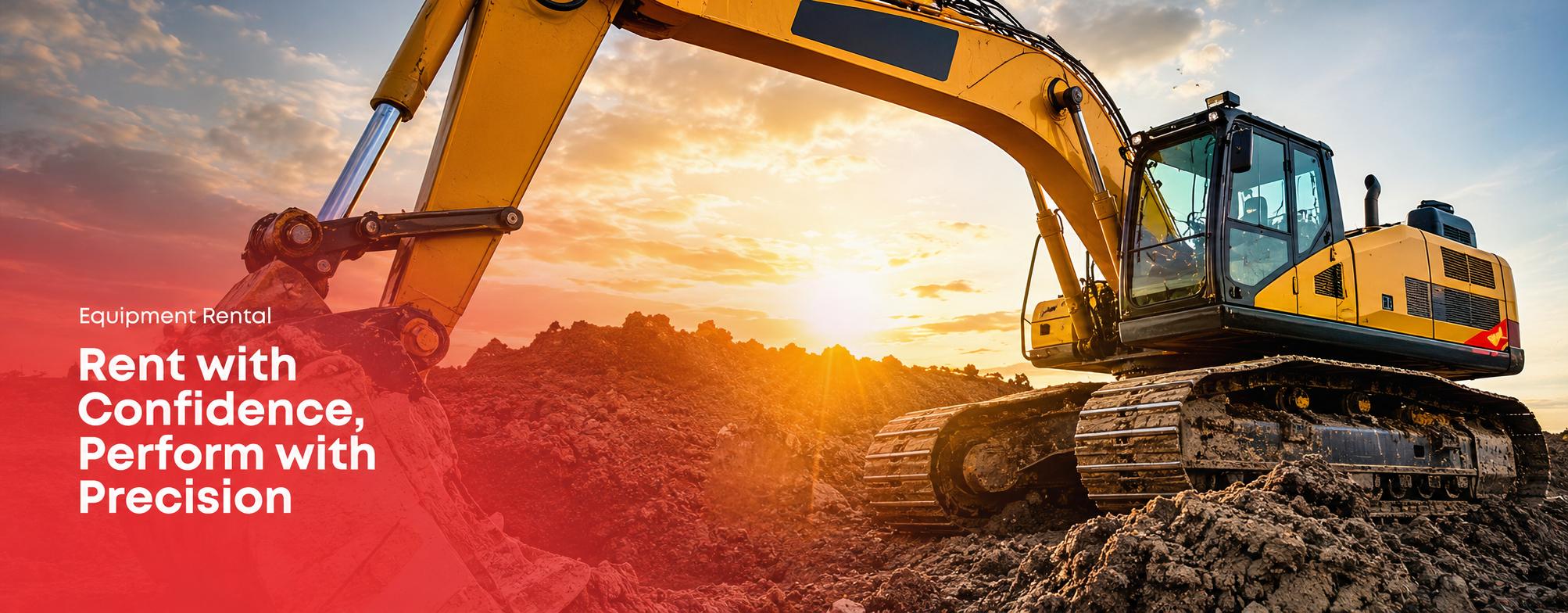 Heavy equipment rental services in Saudi Arabia